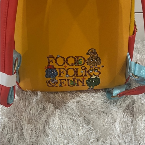 Loungefly McDonald's Characters Backpack - Blue, Yellow, Red - Picture 3 of 9